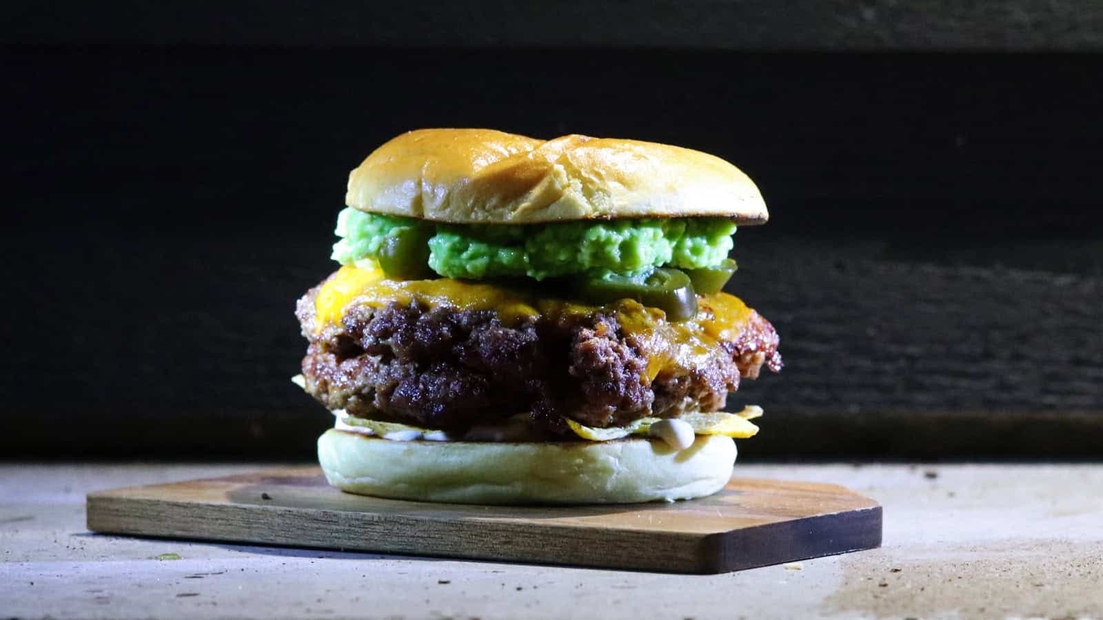 Tex Mex Smashburgers van de BBQ