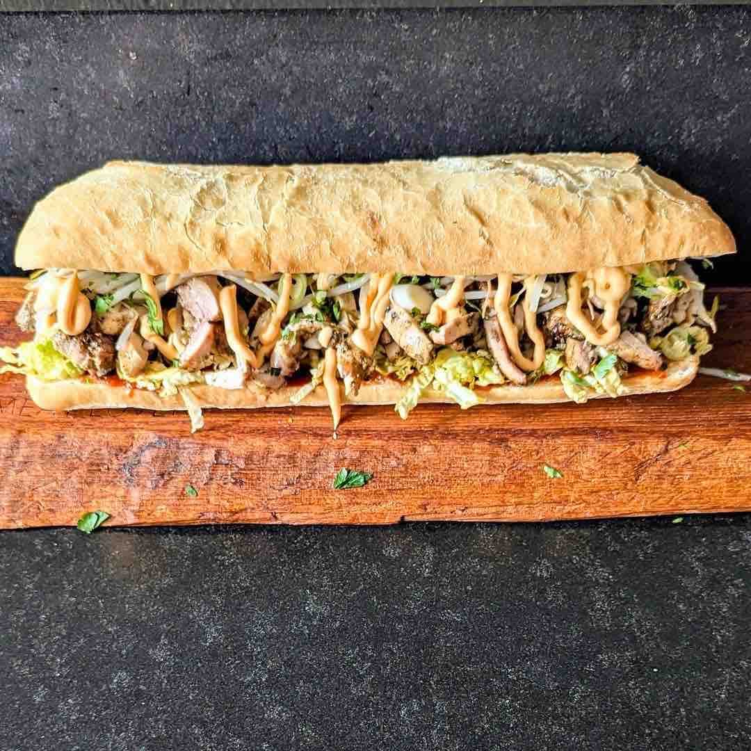 Aziatisch broodje kip