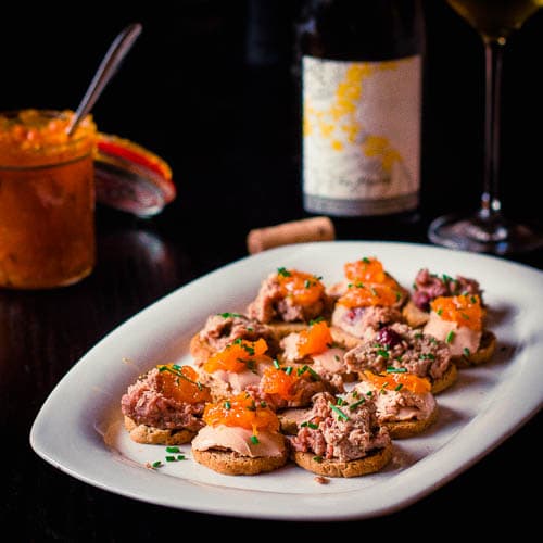 Boerenpaté met rum en veenbessen