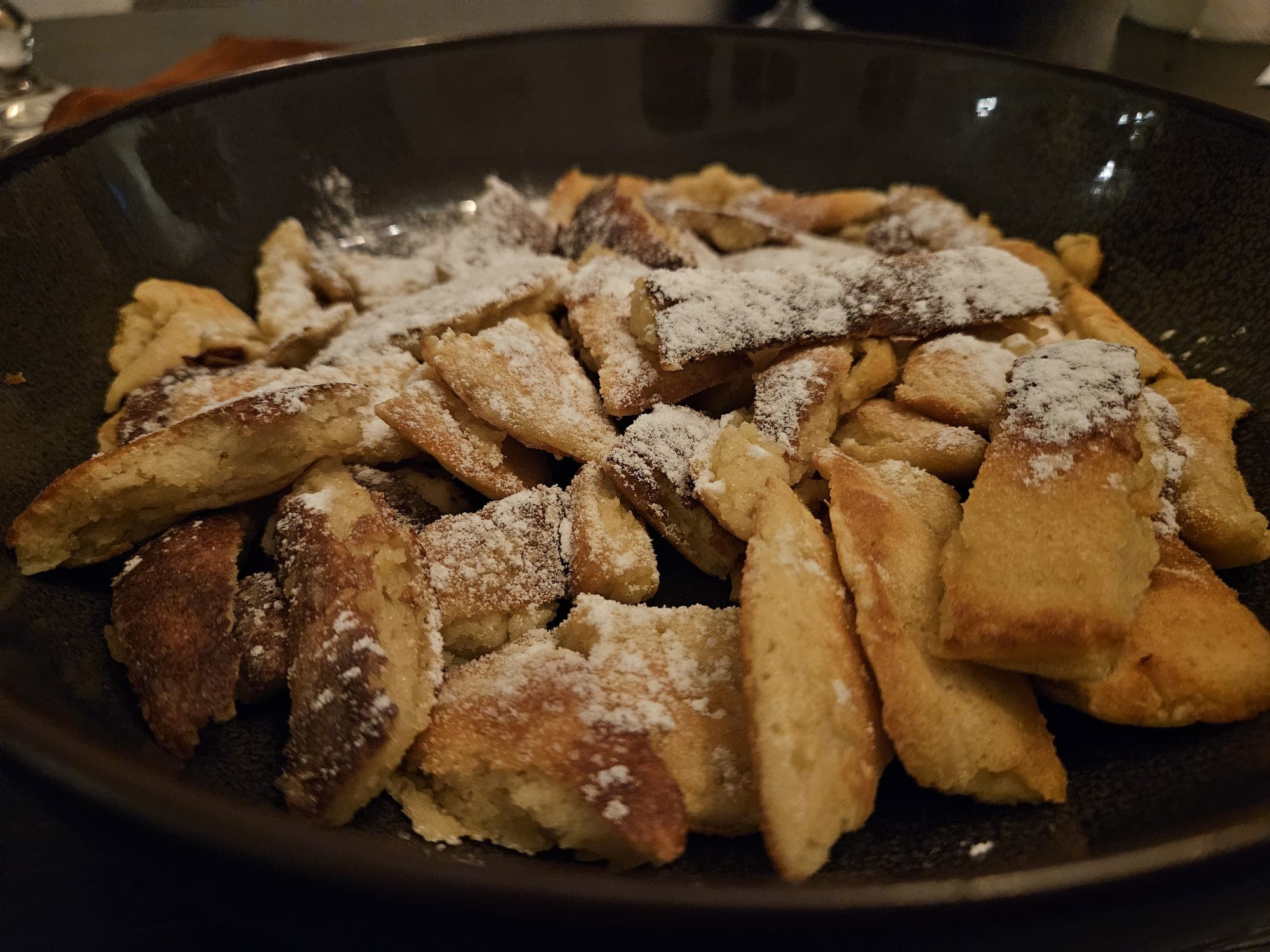 Kaiserschmarrn van de Kamado