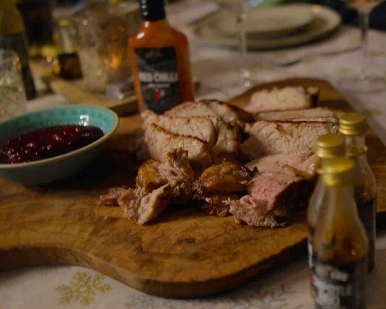 Tomapork whisky varkens ribroast